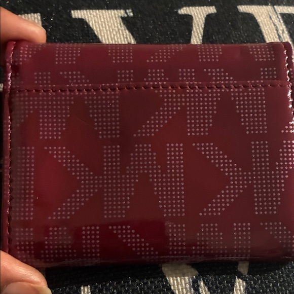 Michael Kors Burgundy Card Holder - Picture 3 of 8